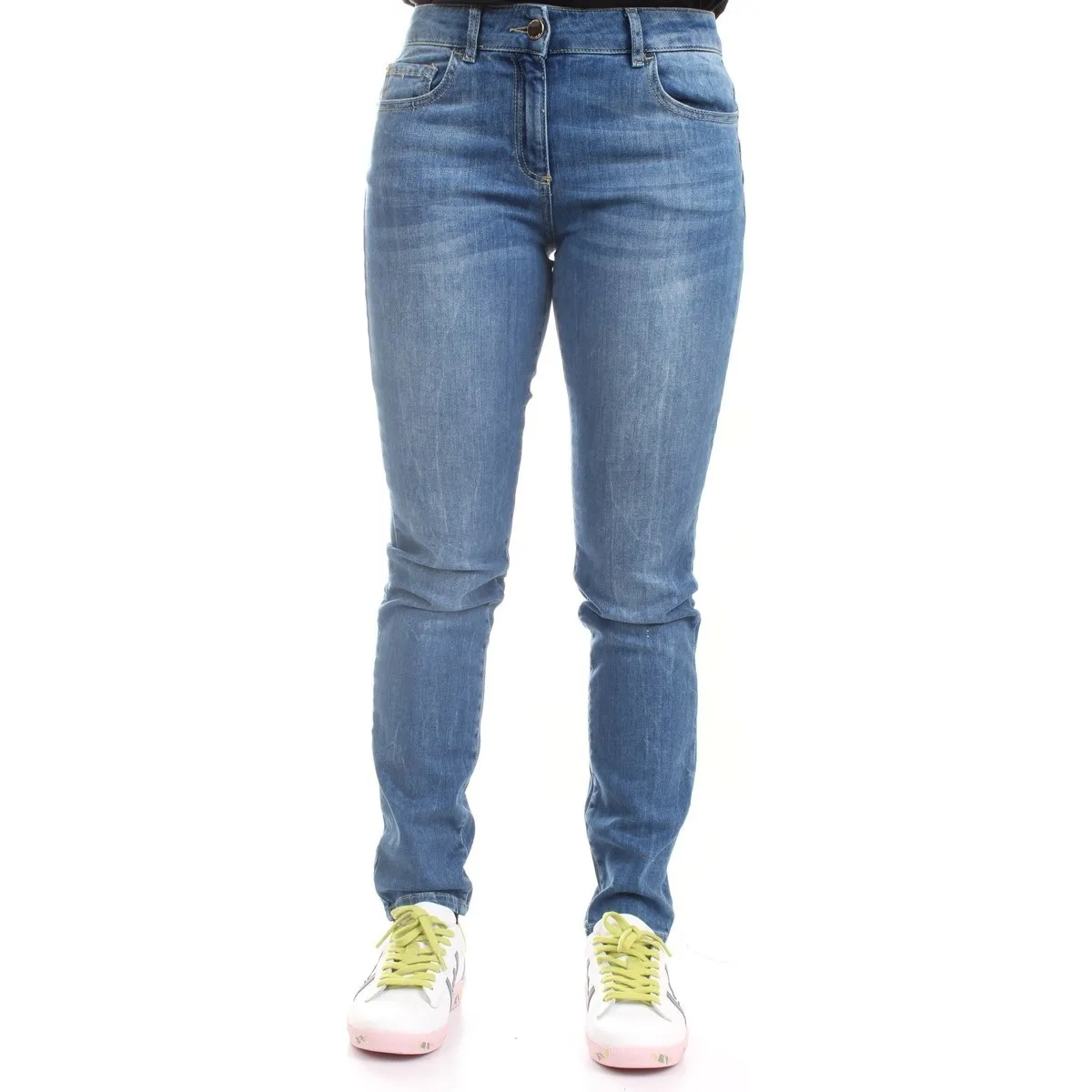33TJ SERRAT Jeans mujer azul
