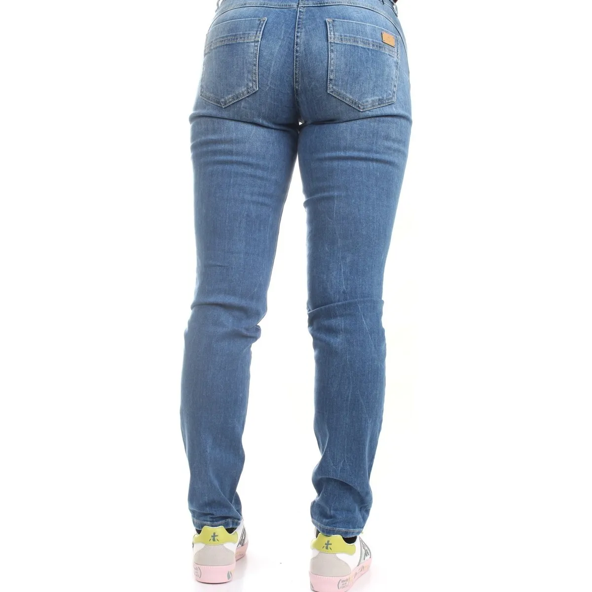 33TJ SERRAT Jeans mujer azul
