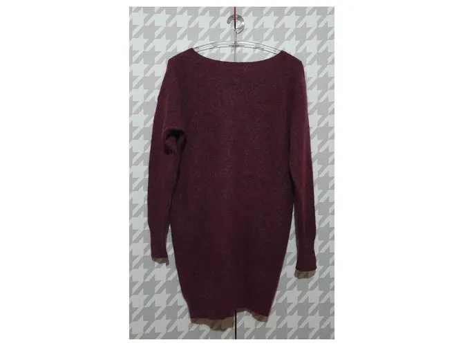 Acne Prendas de punto Multicolor Burdeos 