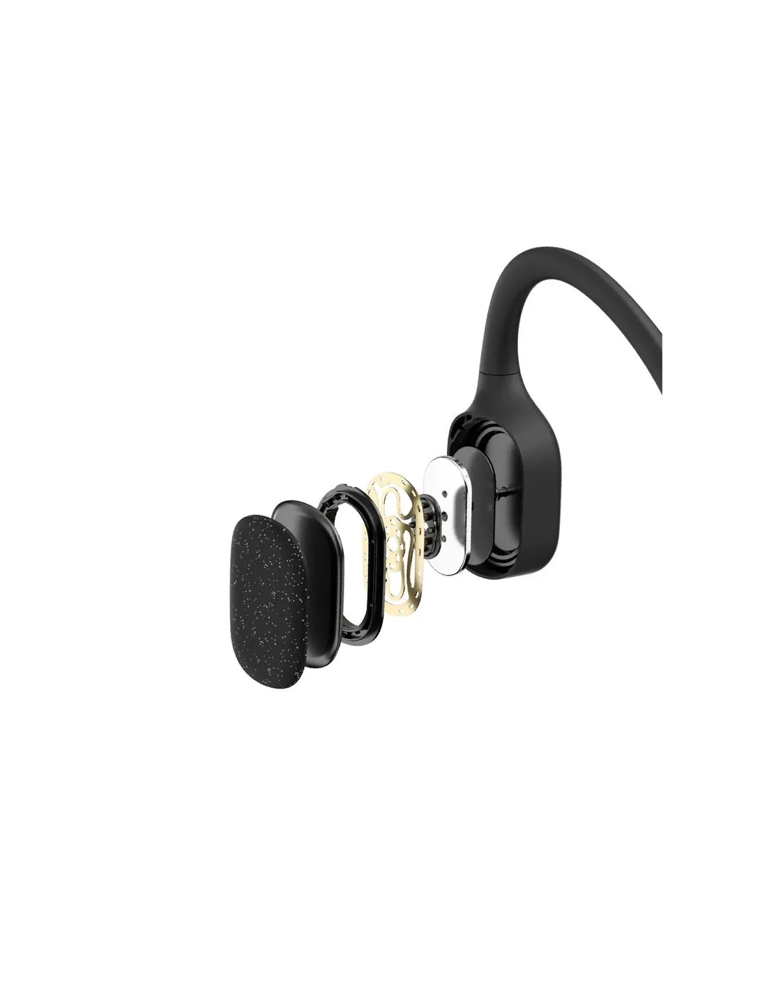 AURICULARES DEPORTIVOS SHOKZ OPENSWIM  BLACK