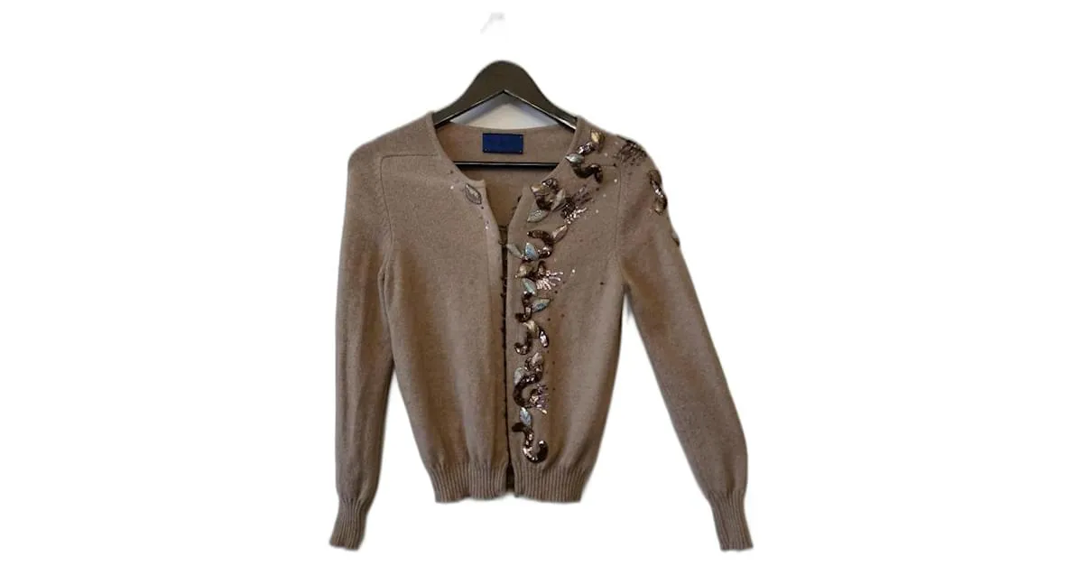 Balmain Prendas de punto Marrón claro 