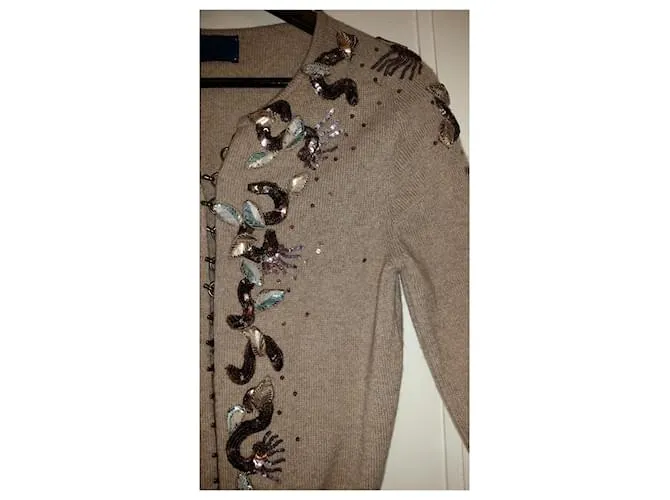 Balmain Prendas de punto Marrón claro 