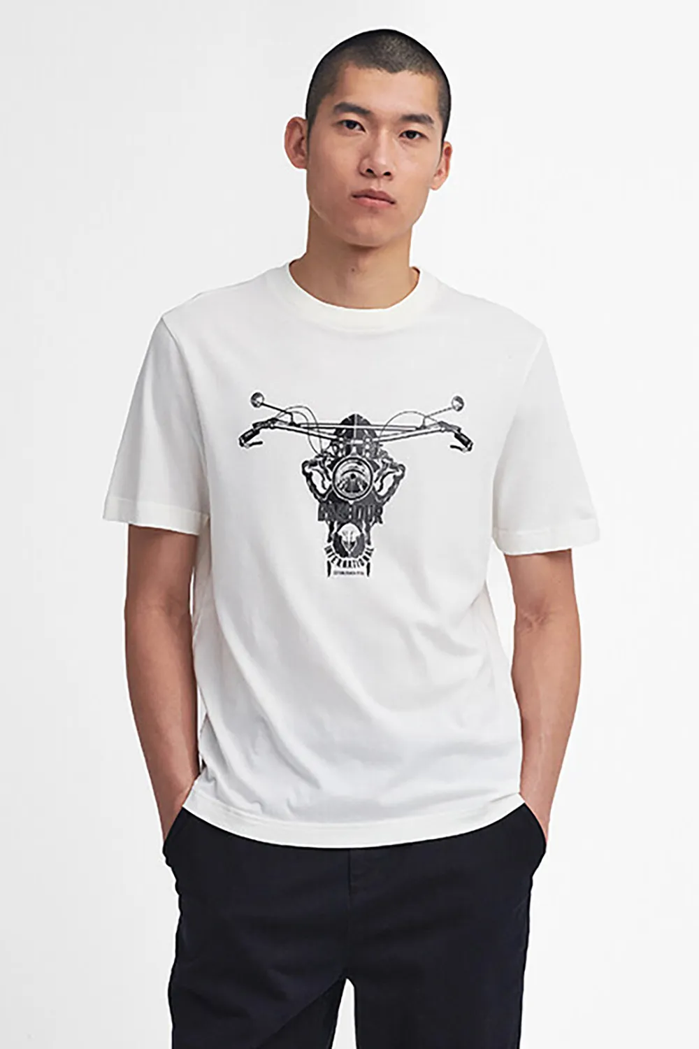 Barbour International Camiseta Vallis Graphic