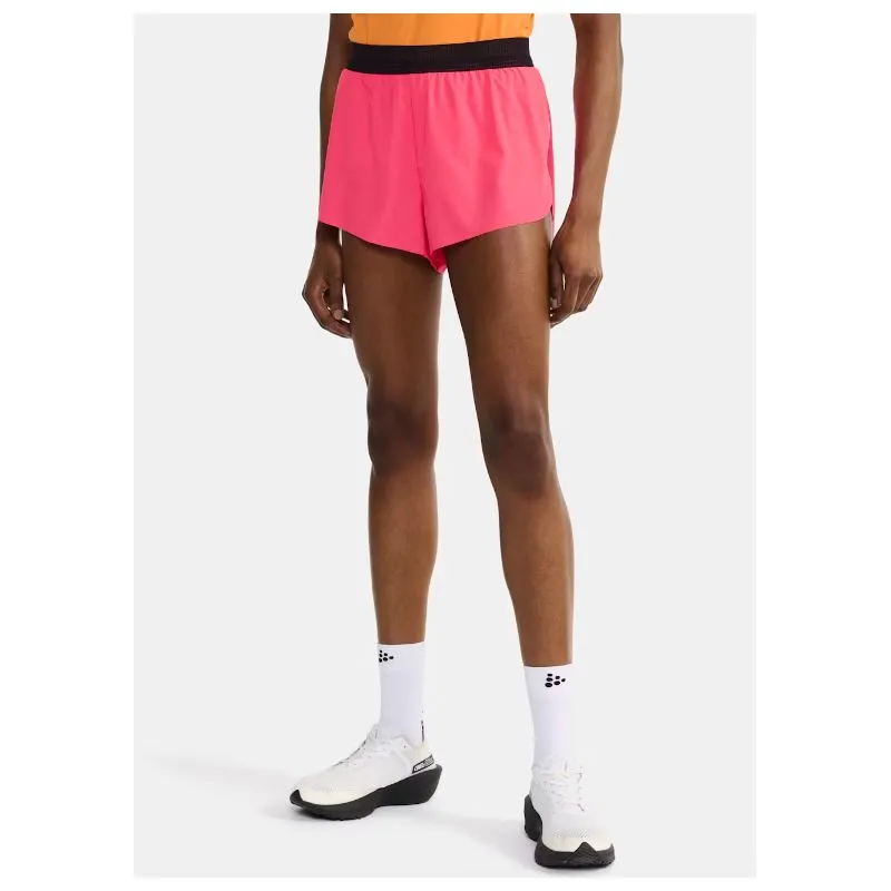 Bermudas running Craft PRO HYPERVENT SPLIT SHORTS 2 W (FUCHSIA) Mujer