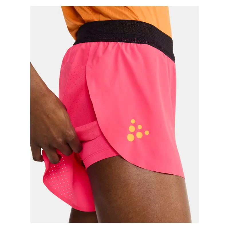 Bermudas running Craft PRO HYPERVENT SPLIT SHORTS 2 W (FUCHSIA) Mujer