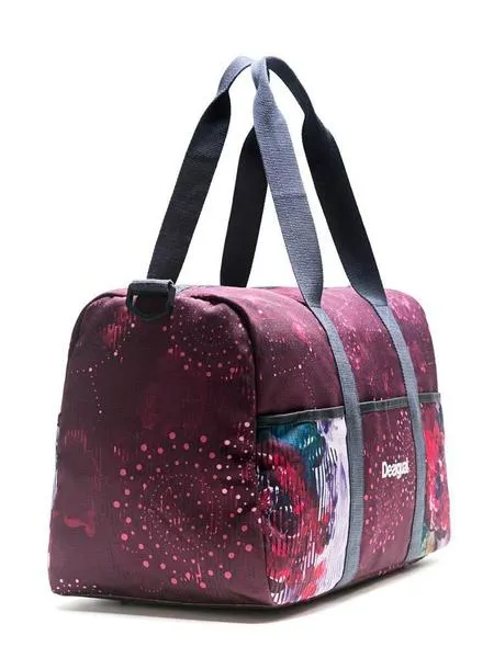 bolso yoga desigual granate