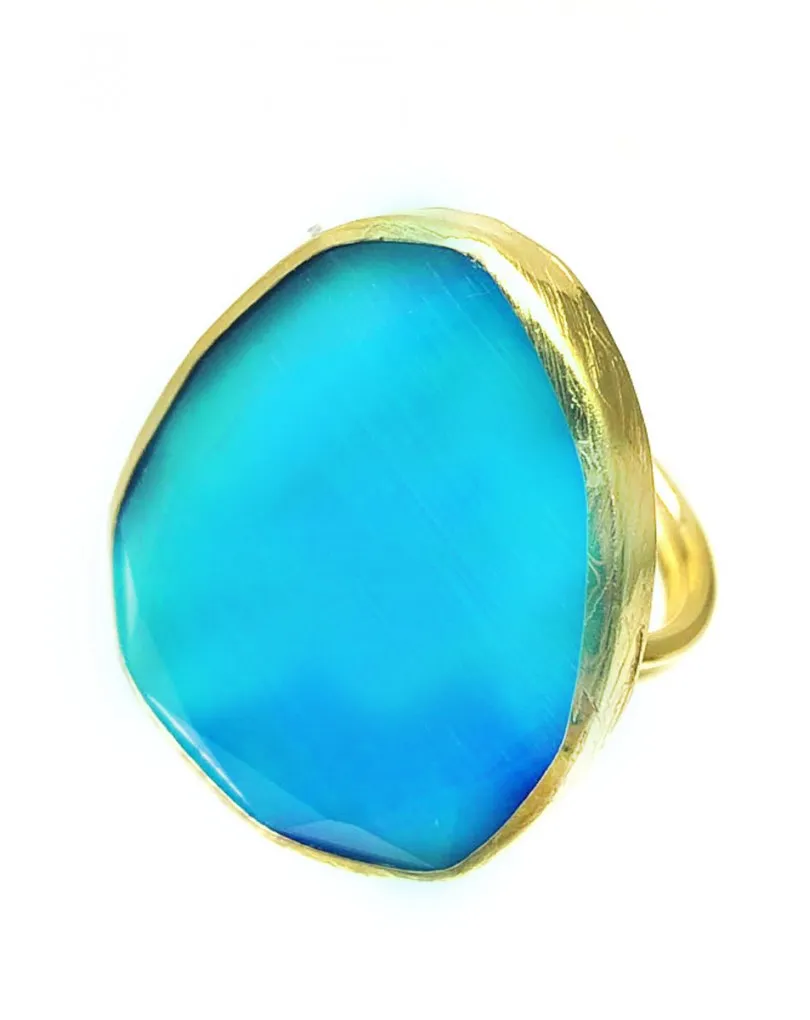 BONITOS ANILLOS TURQUESAS PARA MUJER IDEALES PARA BODAS