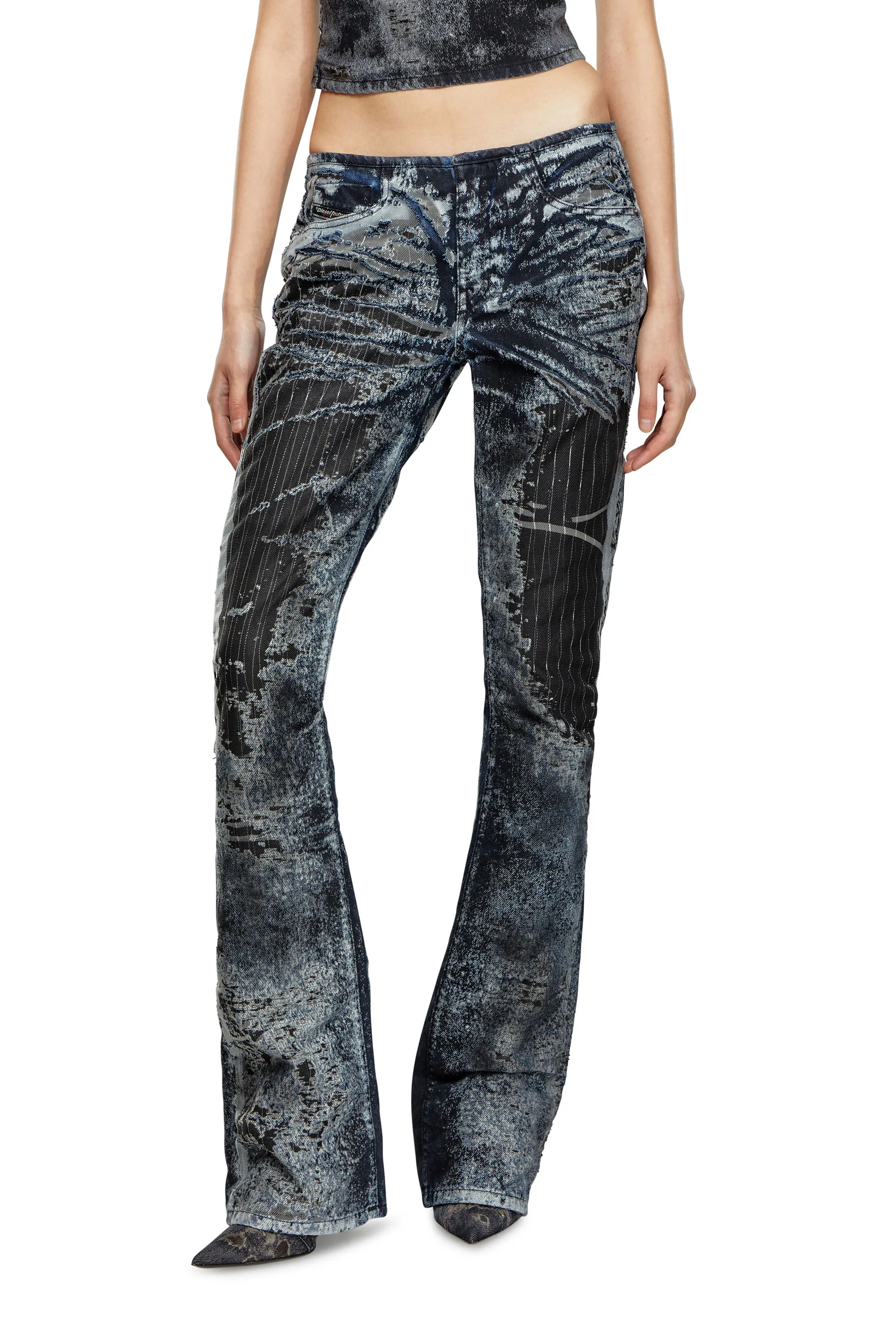 BOOTCUT JEANS DSHARK 068MU