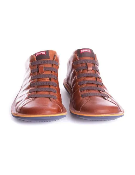 botines camper beetle cuero