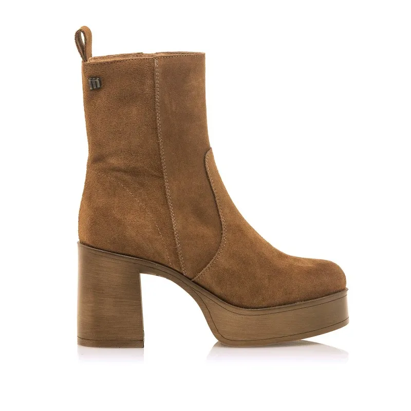 Botines Casual de Mujer MTNG SIXTIES Marron 55834