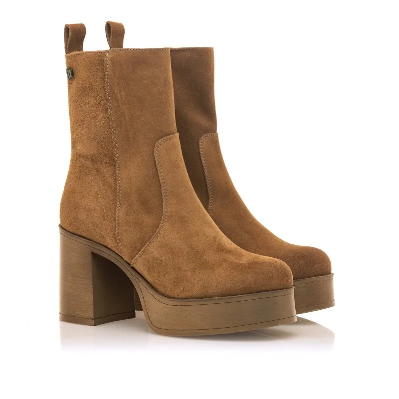 Botines Casual de Mujer MTNG SIXTIES Marron 55834