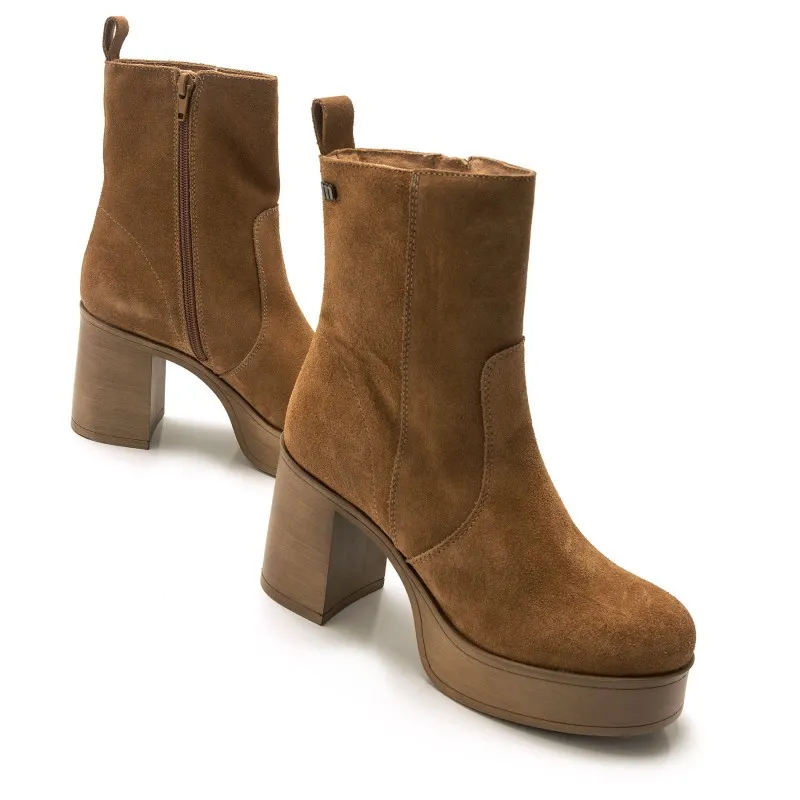 Botines Casual de Mujer MTNG SIXTIES Marron 55834