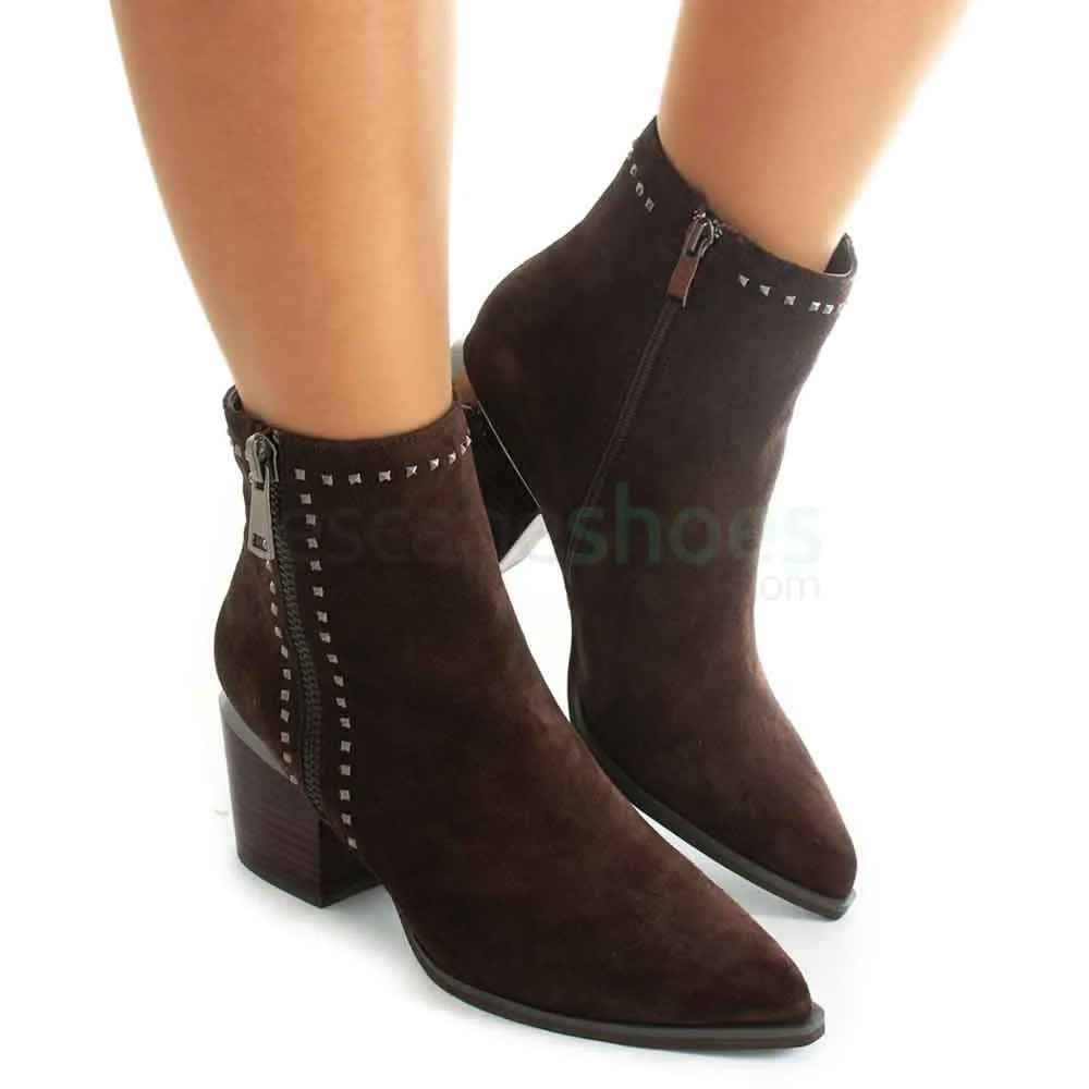 Botins ALMA EN PENA Crosta Coffee I21170