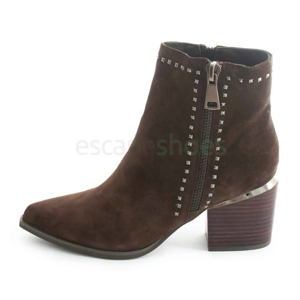 Botins ALMA EN PENA Crosta Coffee I21170