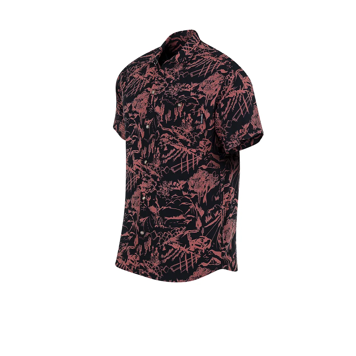 Camisa Hang Loose Land Negra