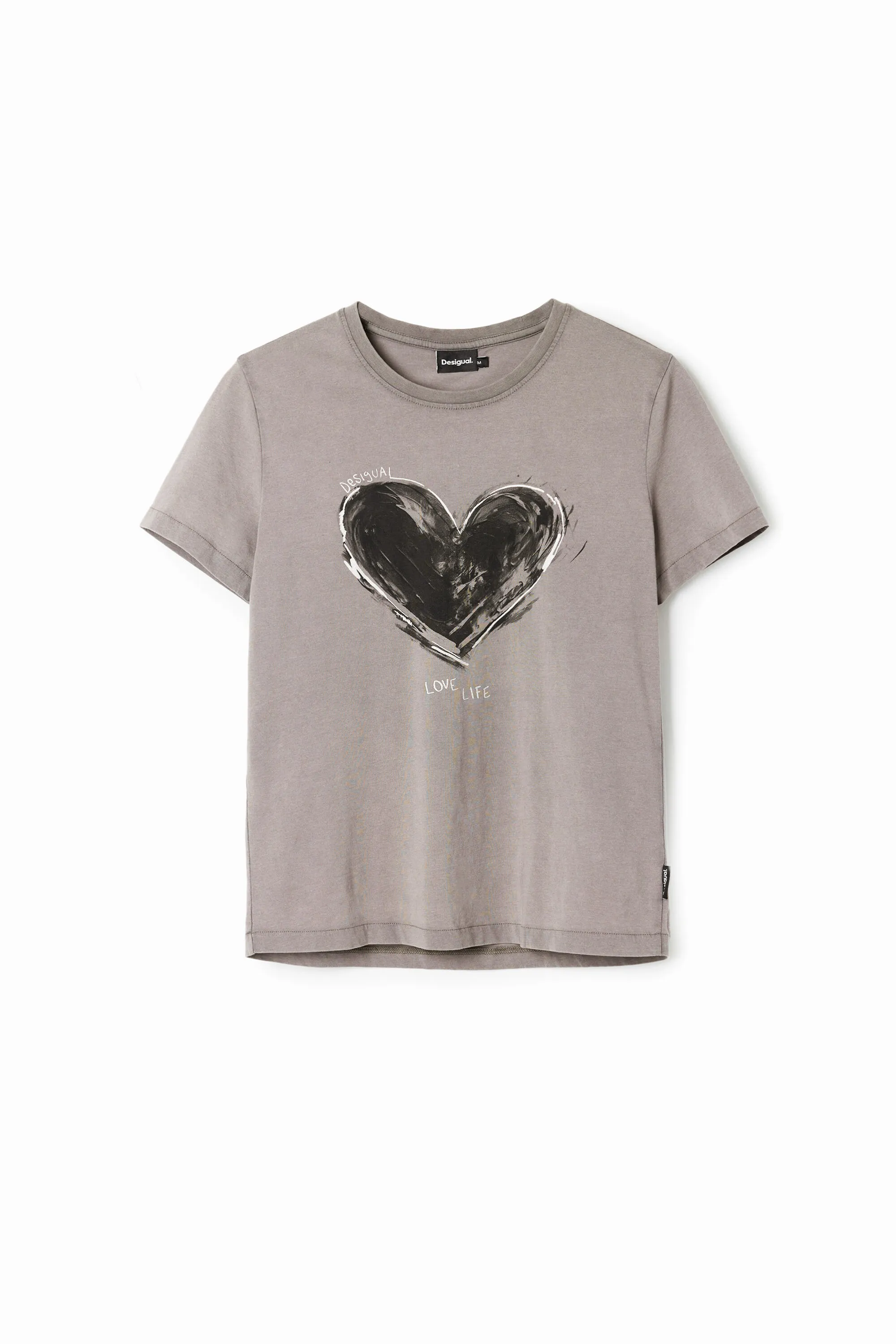 Camiseta básica corazón