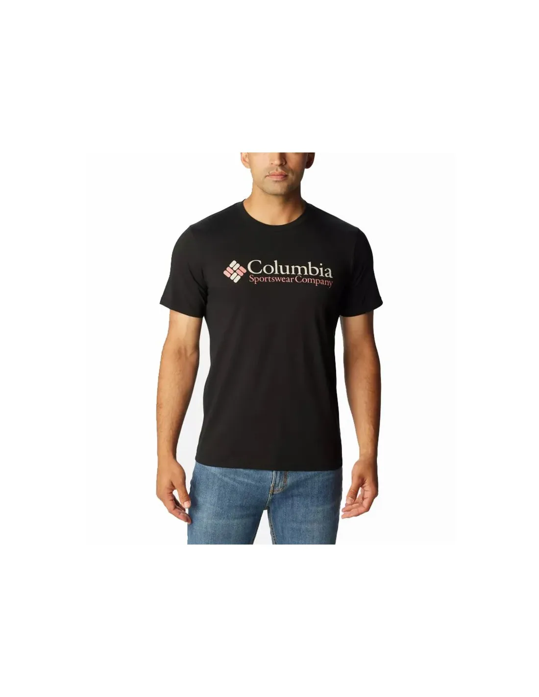 Camiseta Columbia CSC Basic Logo™ Hombre Negro