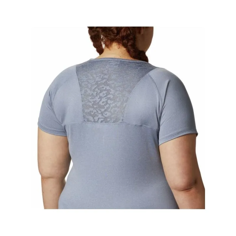 Camiseta Columbia Peak To Point II Ss (new Moon Heather) Mujer