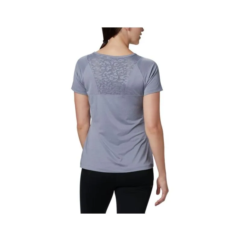 Camiseta Columbia Peak To Point II Ss (new Moon Heather) Mujer