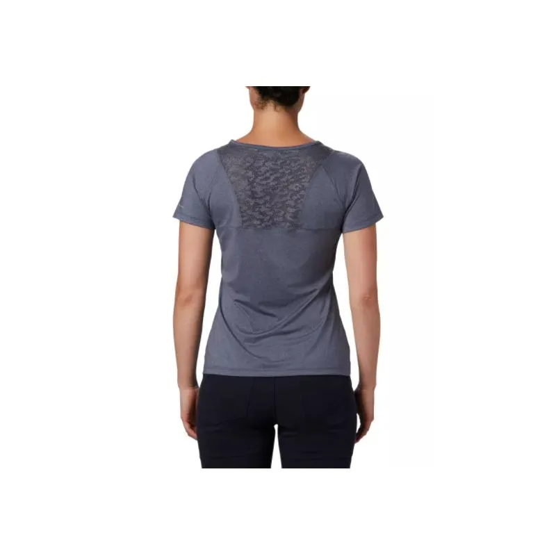 Camiseta Columbia Peak To Point (Nocturnal Heather) Mujer