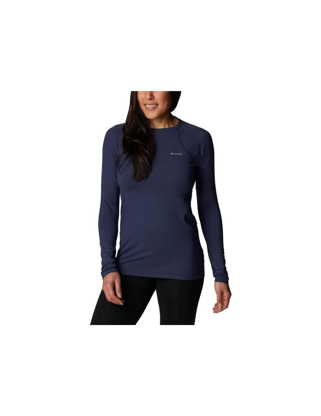 Camiseta de montaña Columbia Midweight azul Mujer