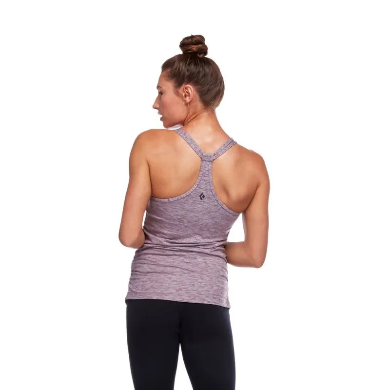 Camiseta de tirantes Black Diamond Six Shooter para mujer (carbono)
