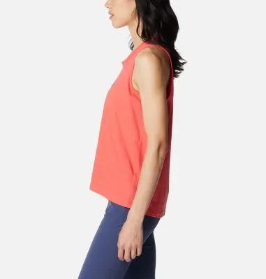 Camiseta de tirantes casual estampada North Cascades™ para mujer