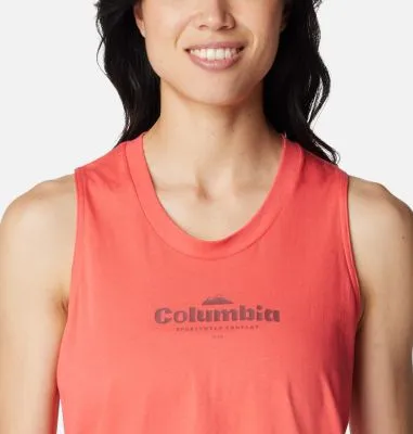 Camiseta de tirantes casual estampada North Cascades™ para mujer