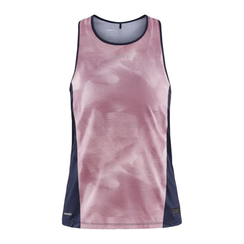 Camiseta de tirantes Craft PRO Hypervent Singlet W (Blaze Multi) mujer