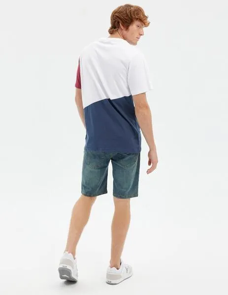 CAMISETA HYDROPONIC ONOFRE  WHITE/BLUE/PLUM