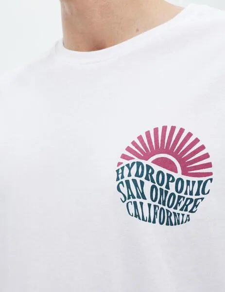 CAMISETA HYDROPONIC ONOFRE  WHITE/BLUE/PLUM