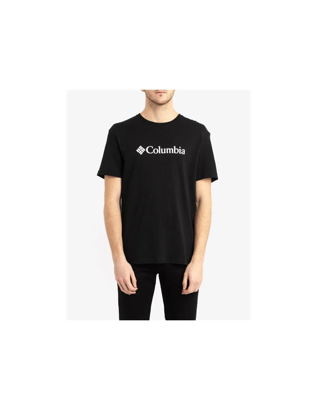 Camiseta manga corta Columbia CSC Basic Logo™ Hombre BK