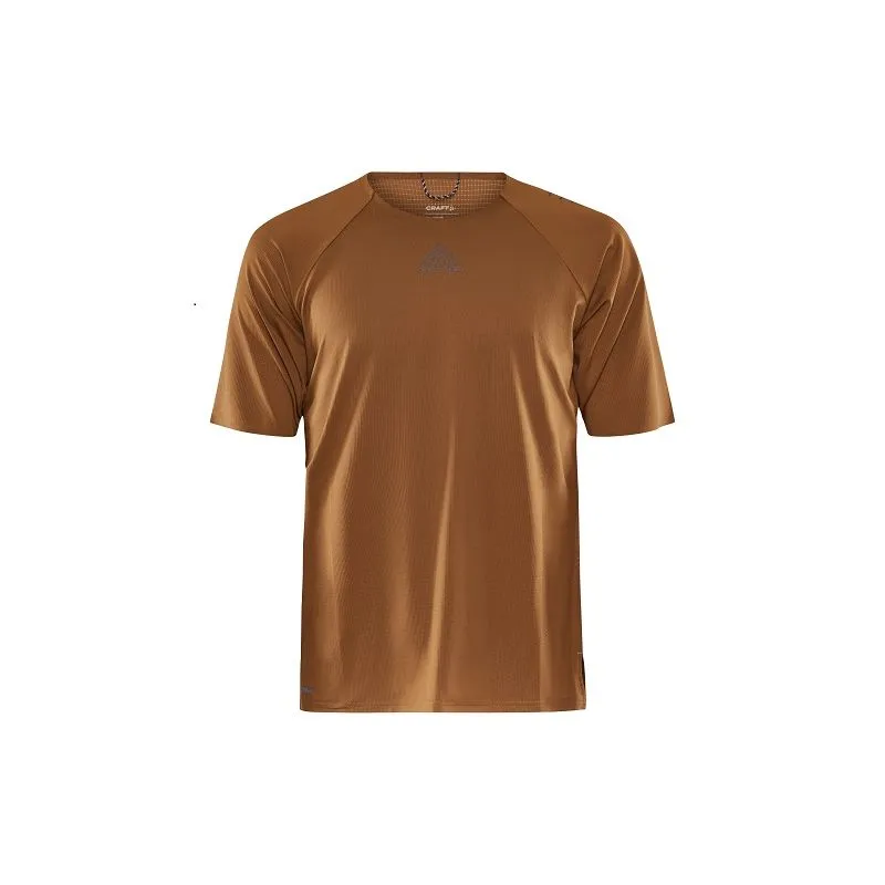 Camiseta para hombre Craft PRO Trail SS Tee M (BROWN)