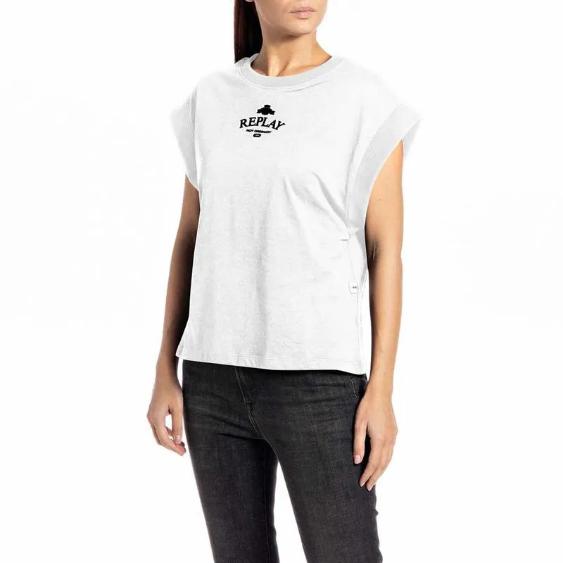 Camiseta Para Mujer Replay