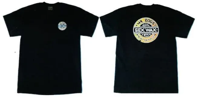 Camiseta Sex Wax Fade black