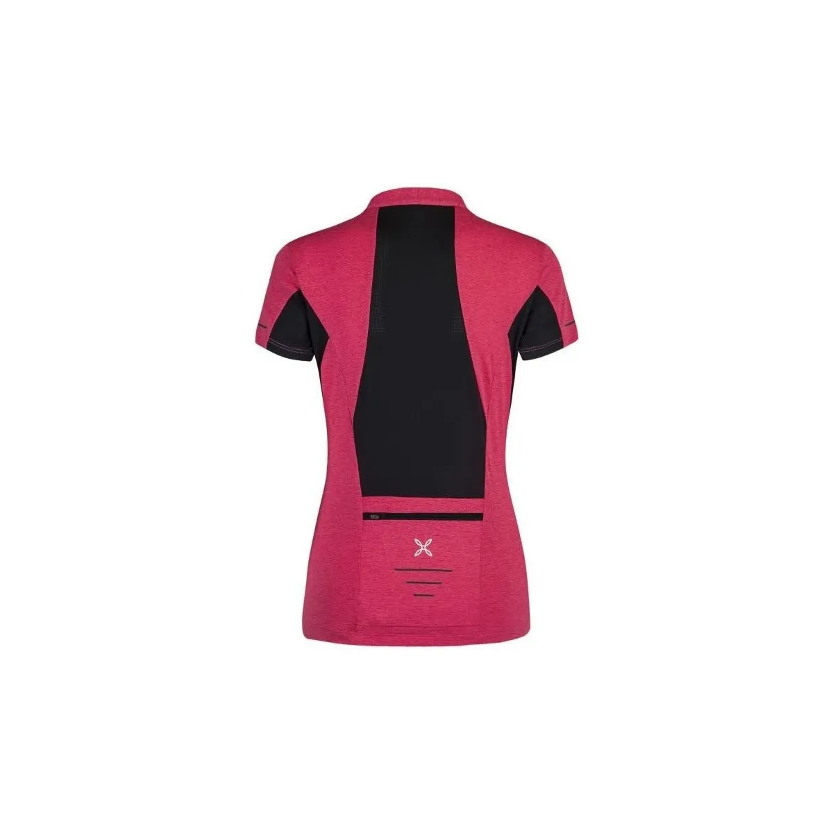 CAMISETA TRACK ZIP MUJER  ROSA
