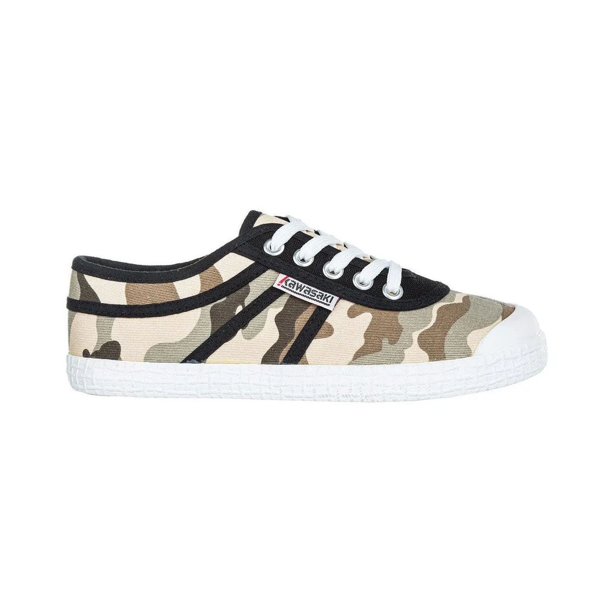 Camo Canvas Shoe K202417 8885 Various Brown