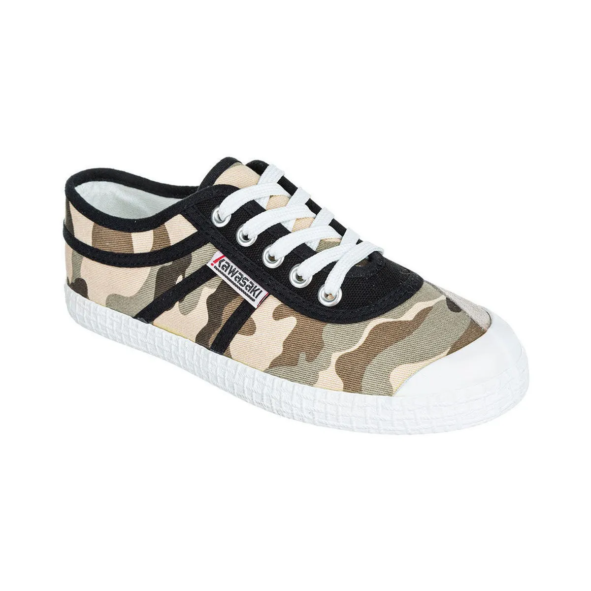 Camo Canvas Shoe K202417 8885 Various Brown