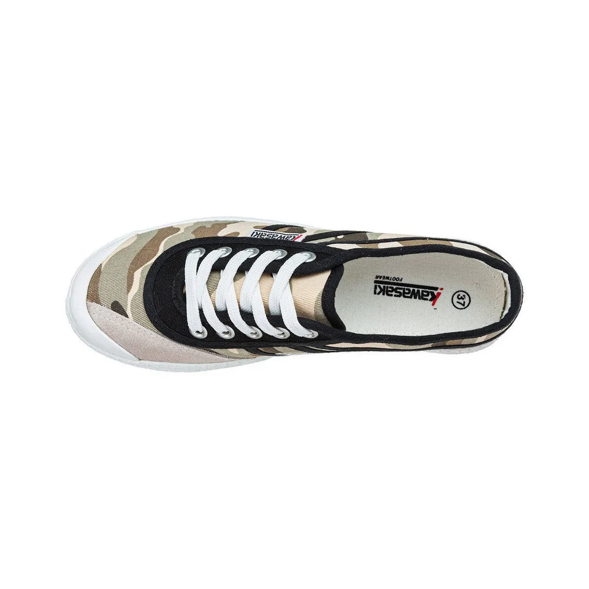 Camo Canvas Shoe K202417 8885 Various Brown