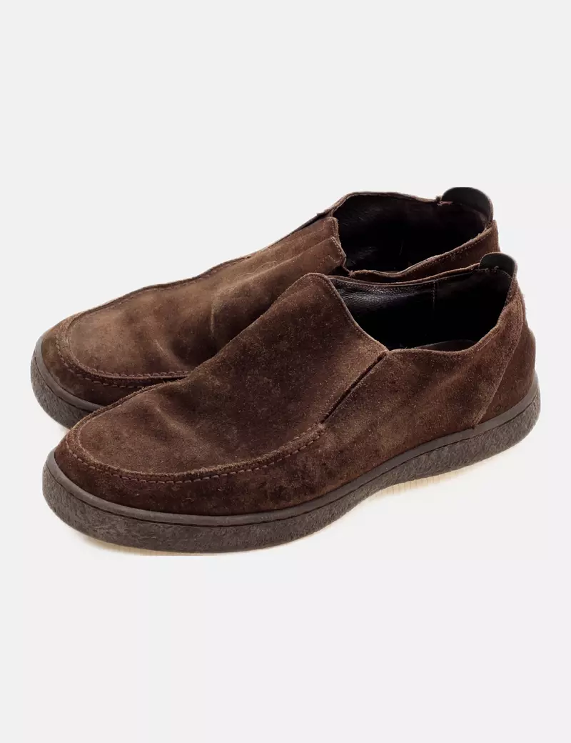 Camper Zapato marrón antelina