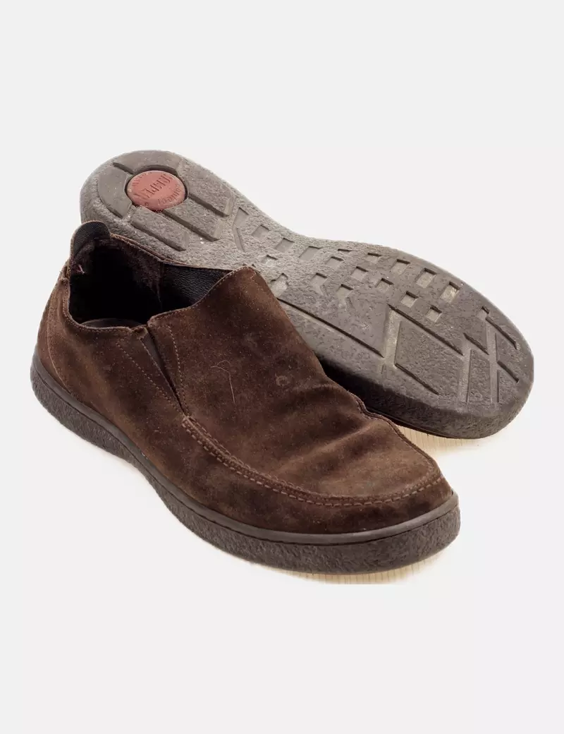 Camper Zapato marrón antelina