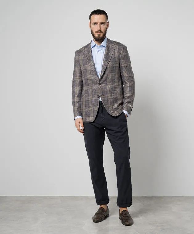 Canali Blue pants