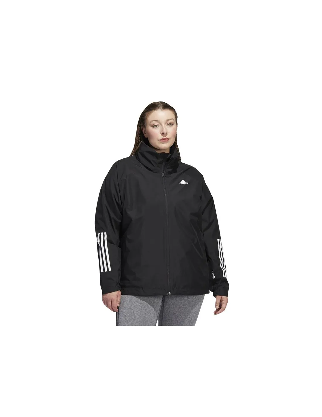 Chaqueta adidas Rain.RDY BSC (Tallas Grandes) Mujer Bk