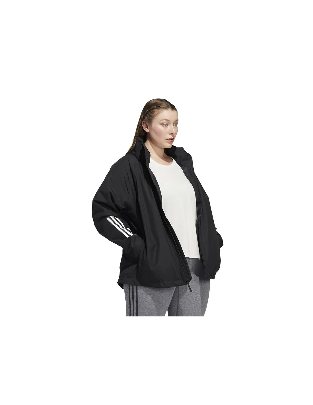 Chaqueta adidas Rain.RDY BSC (Tallas Grandes) Mujer Bk