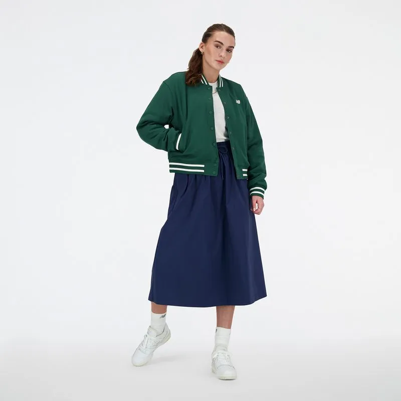 Chaqueta Casual Para Mujer Sport Varsity Jacket New Balance