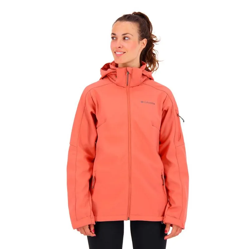 Chaqueta Columbia Cascade Ridge (Coral oscuro) mujer