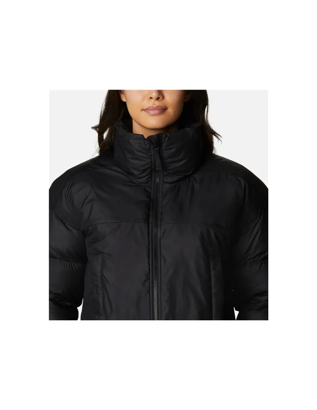 Chaqueta Columbia Pike Lake™ Cropped Negro Mujer
