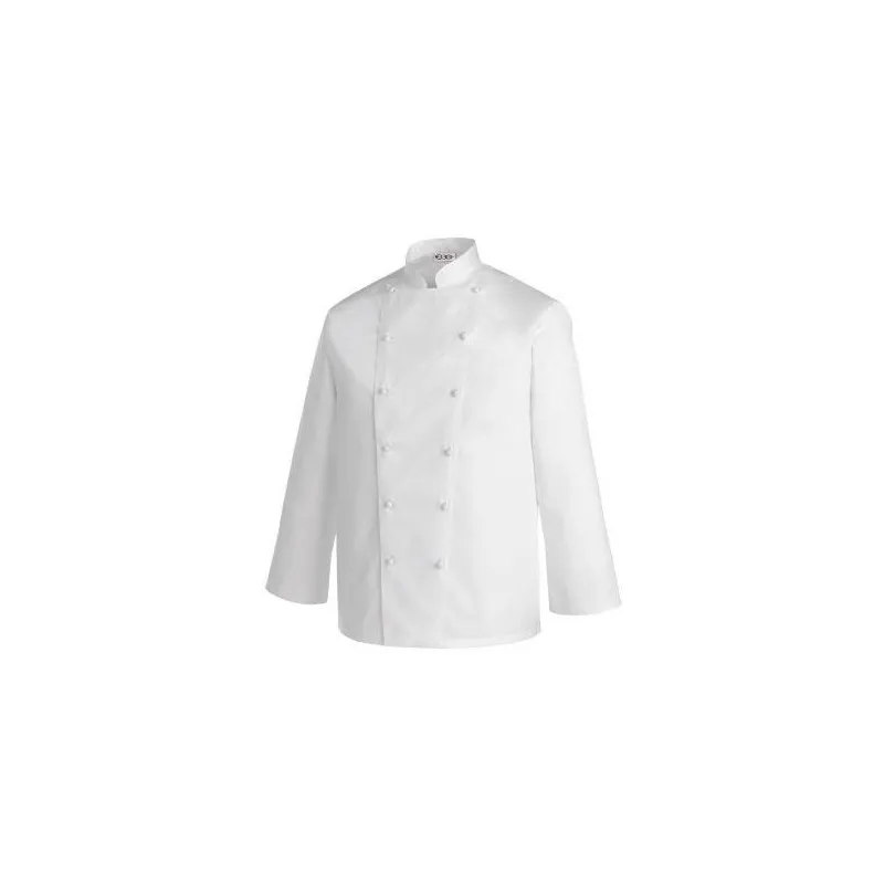 Chaqueta de cocina tallas grandes blanca