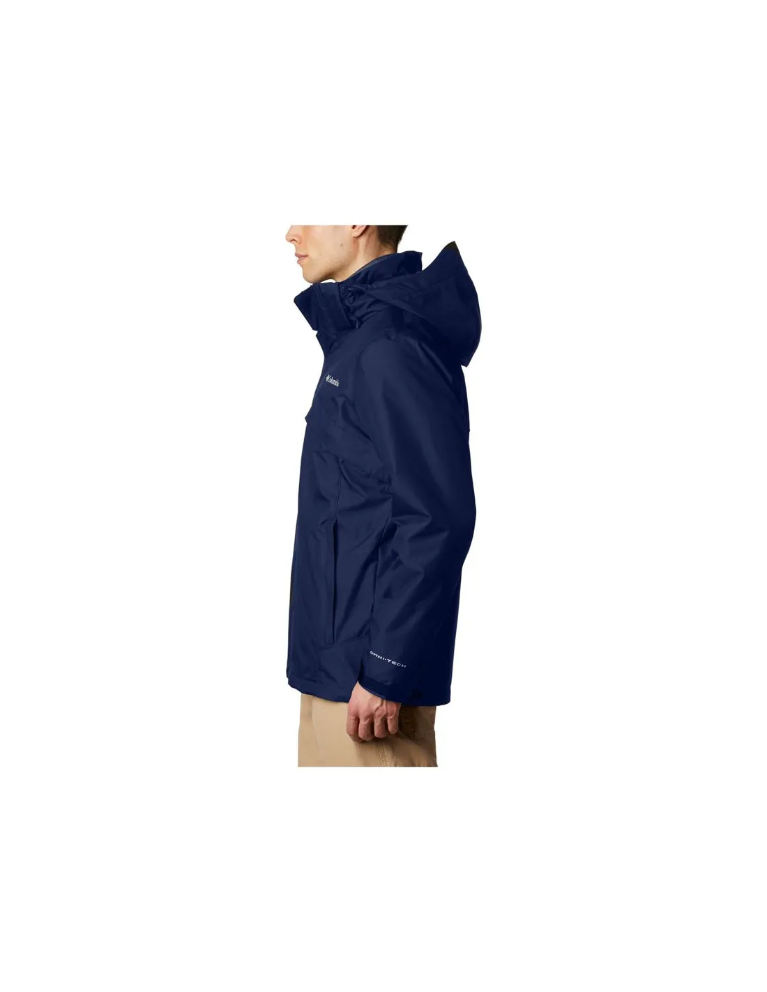Chaqueta de montaña Columbia Bugaboo II Fleece Interchange Azul Hombre