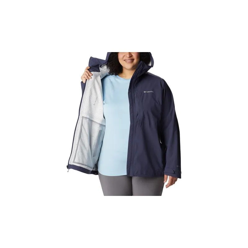 CHAQUETA IMPERMEABLE COLUMBIA OMNITECH™ AMPLIDRY™ SHELL (NOCTURNAL) MUJER